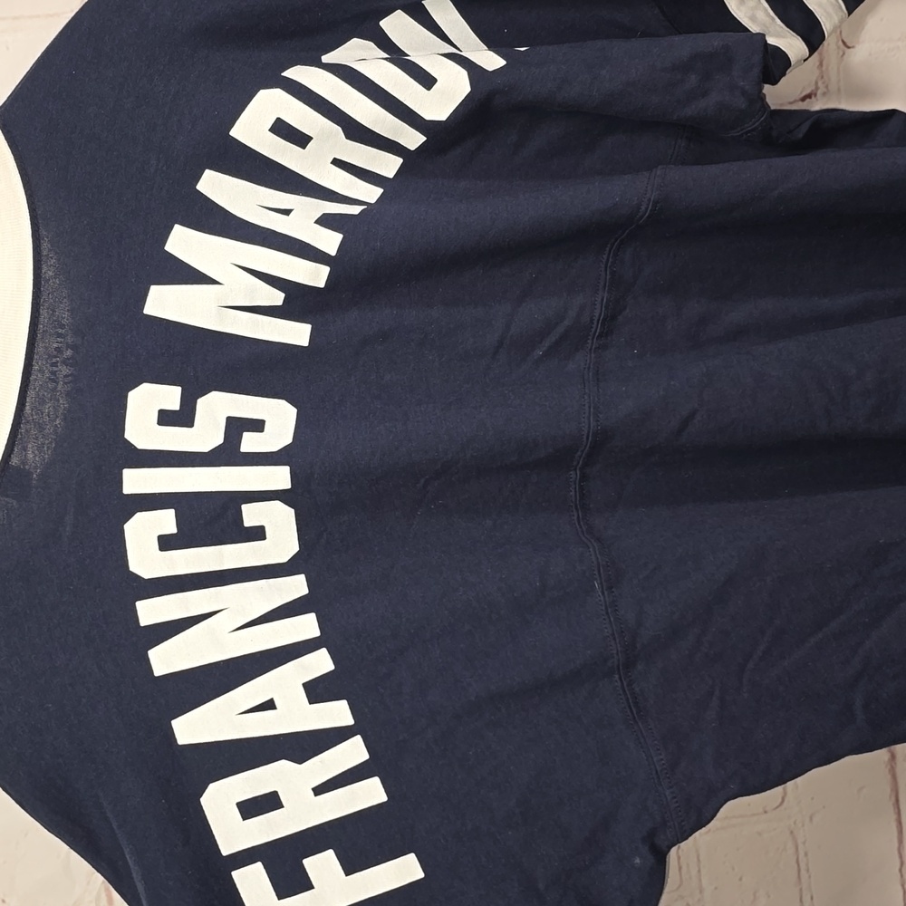 Original League University Francis Marion Long Sleeved Oversized T Shirt Size M - Picture 13 of 16